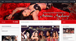 Desktop Screenshot of antoniaazahara.com